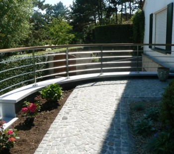 Maatwerk Inox leuning